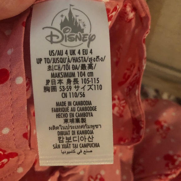 Minnie Mouse Cover-Up for Girls-Size4 - Picture 7 of 10